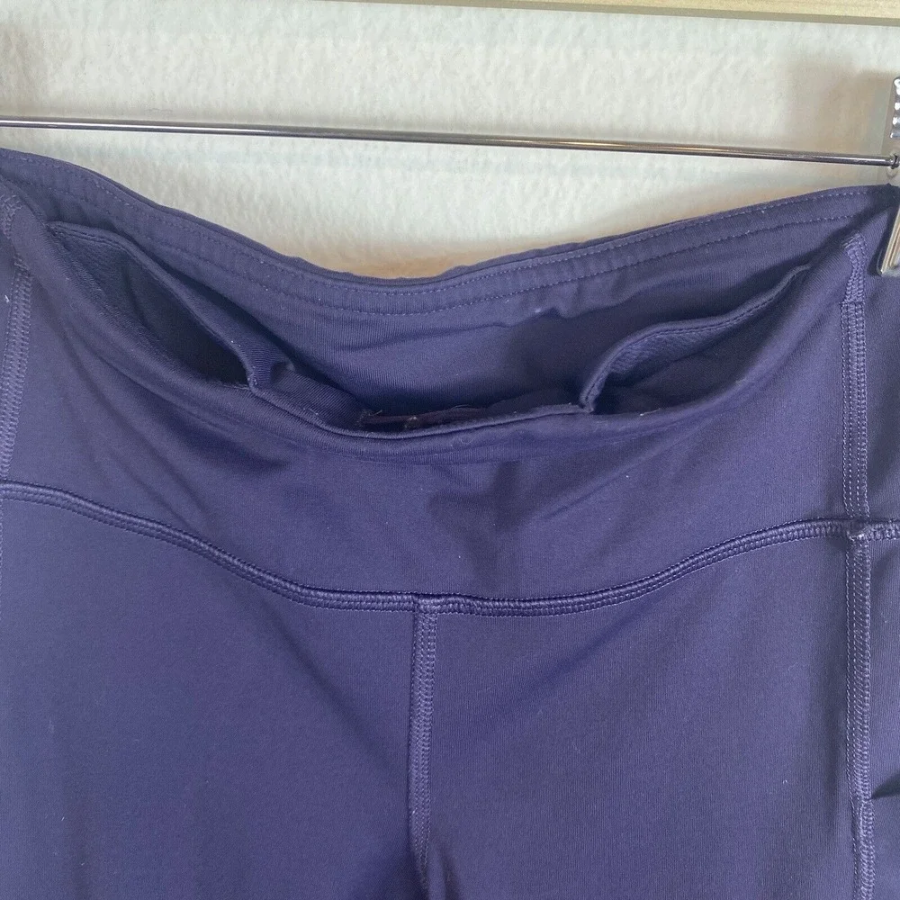 Lululemon Size 4 Pace Rival High Rise Crop Leggings 22